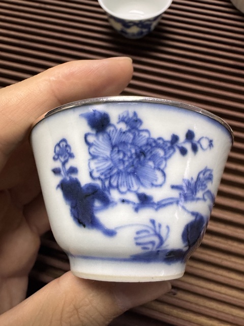 古玩陶瓷青花杯真品鑒賞圖