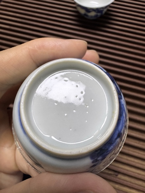 古玩陶瓷青花杯真品鑒賞圖