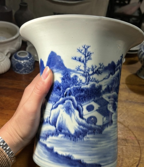 古玩陶瓷鳳尾尊標(biāo)本真品鑒賞圖