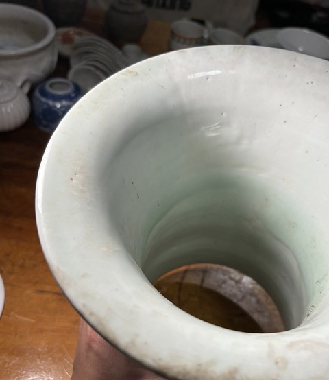 古玩陶瓷鳳尾尊標(biāo)本真品鑒賞圖