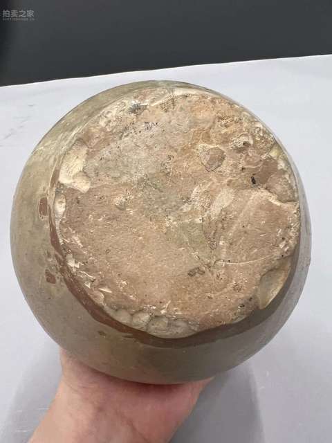 古玩陶瓷越窯青瓷羊真品鑒賞圖