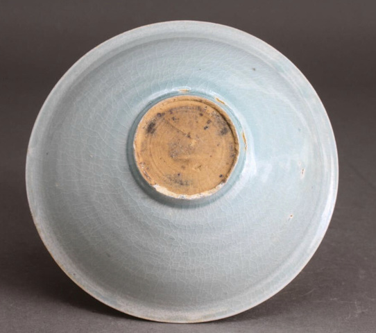 古玩陶瓷青白釉刻花大碗真品鑒賞圖