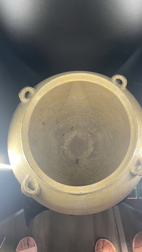 古玩陶瓷青瓷四系罐真品鑒賞圖