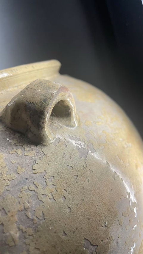 古玩陶瓷青瓷四系罐真品鑒賞圖