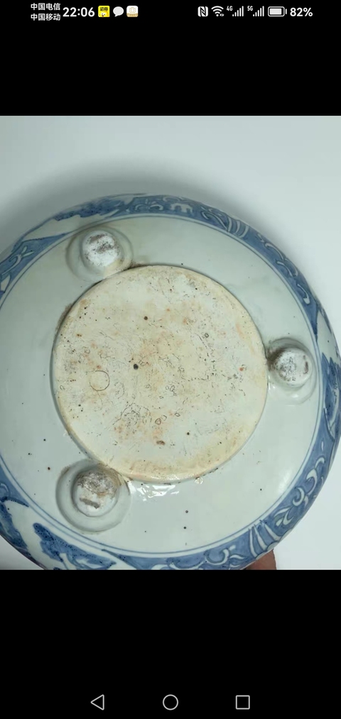 古玩陶瓷德化窯青花香爐真品鑒賞圖