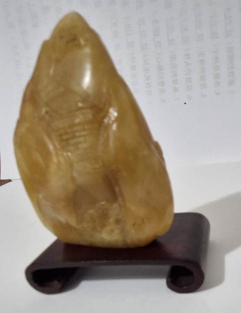 古玩雜項昌化石擺件真品鑒賞圖