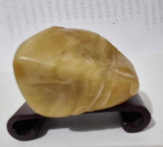 古玩雜項昌化石擺件真品鑒賞圖