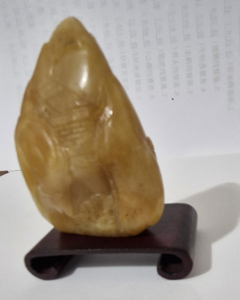 古玩雜項昌化石擺件真品鑒賞圖