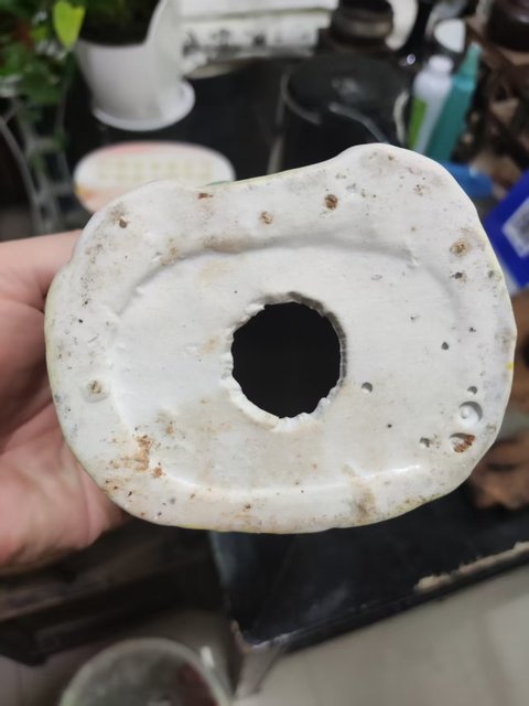 古玩陶瓷福星塑像真品鑒賞圖