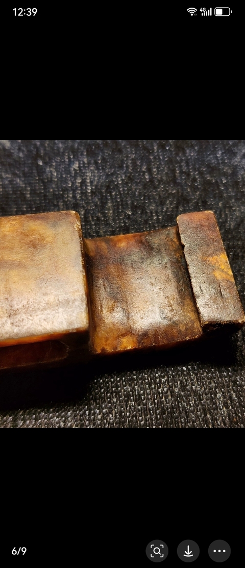 古玩玉器地方料劍璏真品鑒賞圖