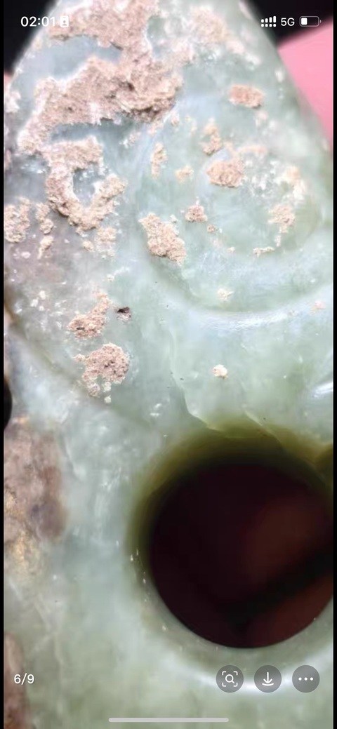 古玩玉器做舊仿“紅山文化”玉豬龍真品鑒賞圖