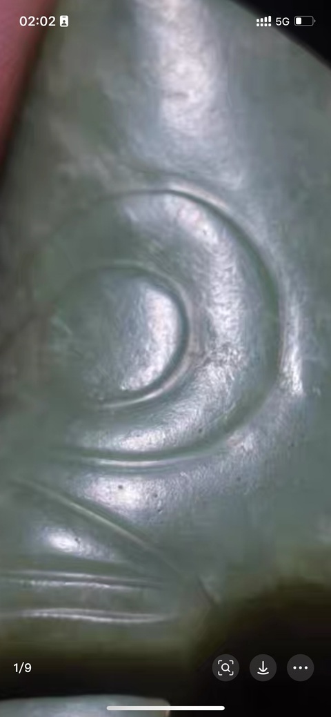 古玩玉器做舊仿“紅山文化”玉豬龍真品鑒賞圖