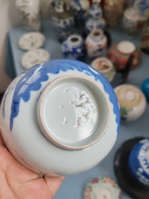 古玩陶瓷晚清青花人物故事碗拍賣,當前價格580元