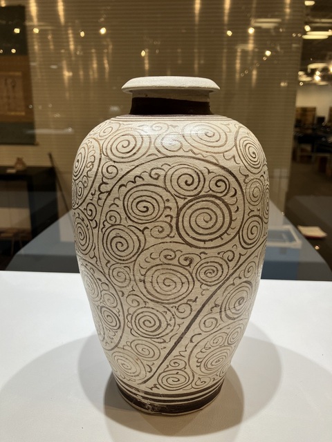 古玩陶瓷州窯褐彩瓶真品鑒賞圖