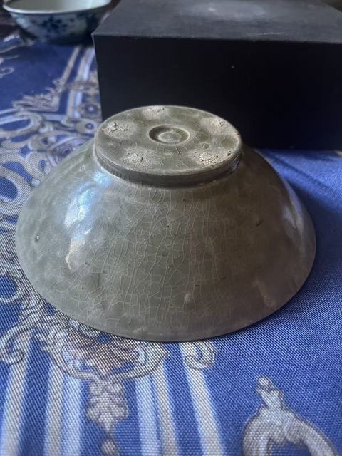 古玩陶瓷越窯玉璧底盞真品鑒賞圖