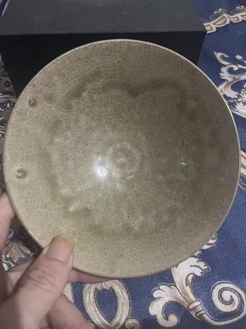 古玩陶瓷越窯玉璧底盞真品鑒賞圖