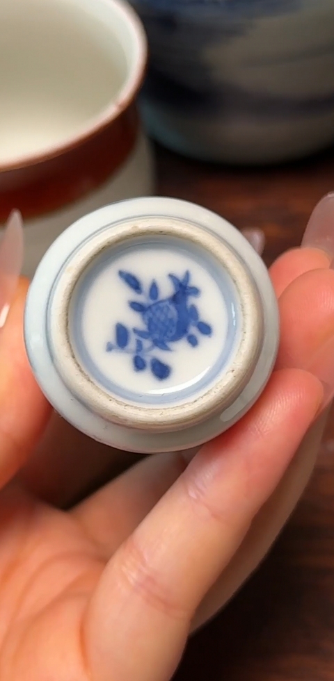 古玩陶瓷青花鼻煙壺真品鑒賞圖