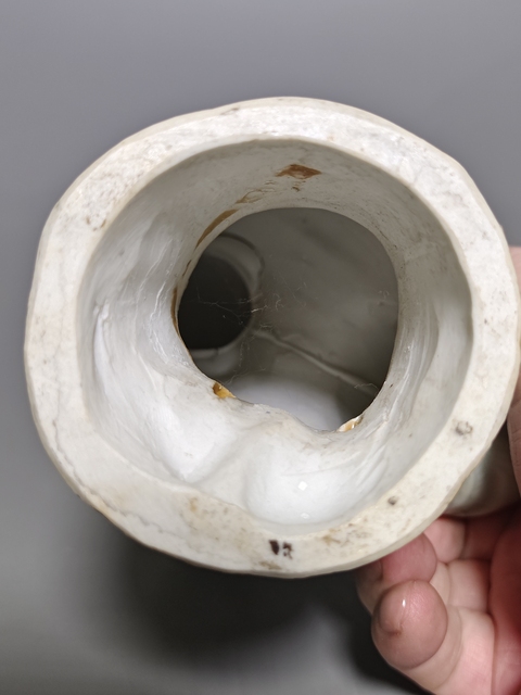 古玩陶瓷大雞塑像真品鑒賞圖