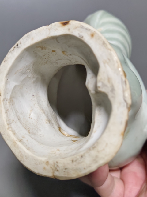 古玩陶瓷大雞塑像真品鑒賞圖