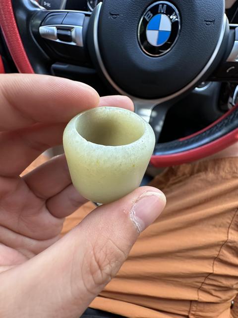 古玩玉器古玉扳指真品鑒賞圖
