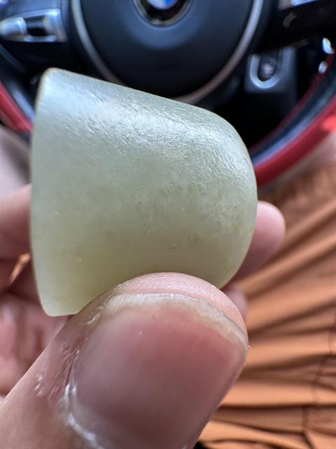 古玩玉器古玉扳指真品鑒賞圖