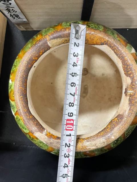 古玩陶瓷唐三彩爐真品鑒賞圖