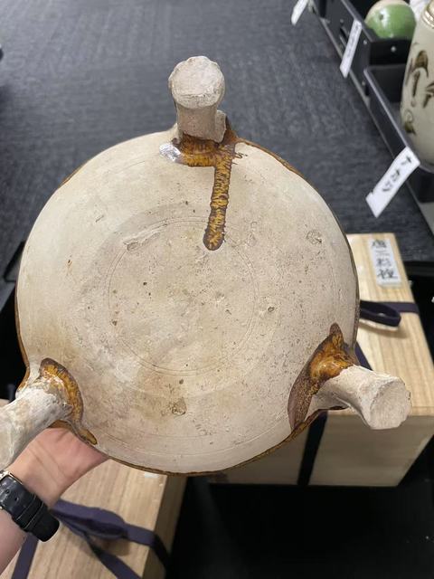 古玩陶瓷唐三彩爐真品鑒賞圖