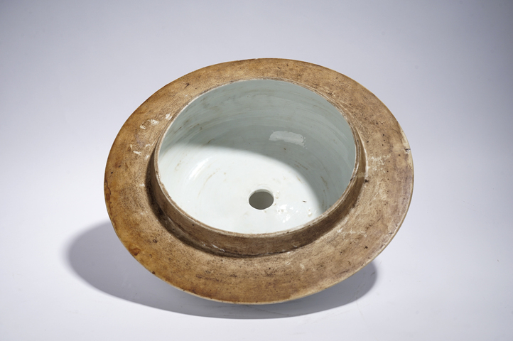 古玩陶瓷清中晚·粉彩鳳凰牡丹紋大將軍罐真品鑒賞圖