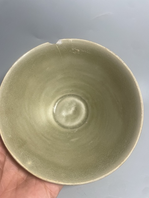 古玩陶瓷耀州窯素盞拍賣,當前價格1200元