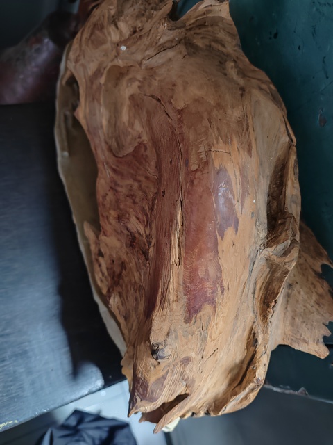 古玩雜項木頭擺件真品鑒賞圖