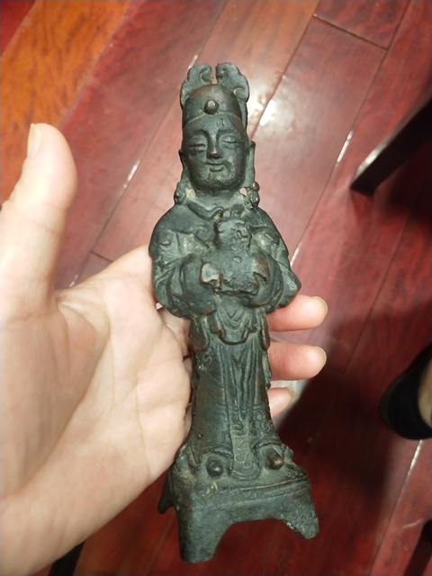 古玩銅器造像真品鑒賞圖