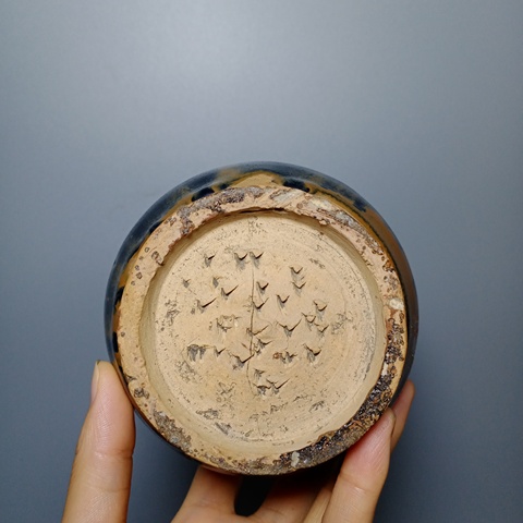 古玩陶瓷明代，磁州窯蘋果尊拍賣，當前價格388元
