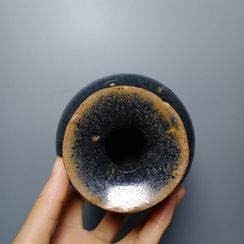 古玩陶瓷明代，磁州窯蘋果尊拍賣，當前價格388元