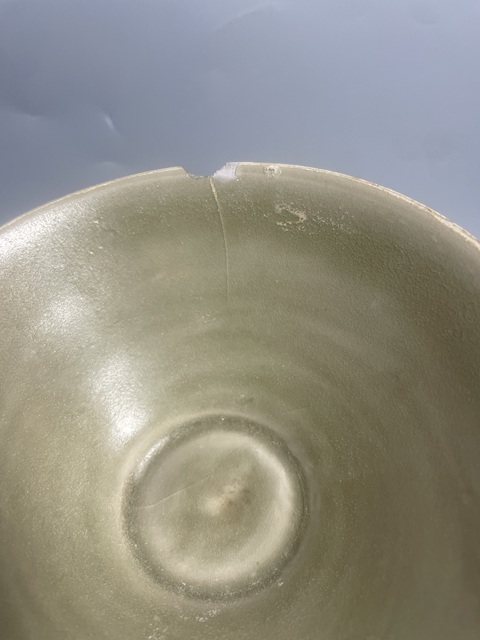 古玩陶瓷耀州窯素盞拍賣,當前價格1200元