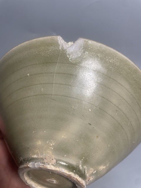 古玩陶瓷耀州窯素盞拍賣,當前價格1200元