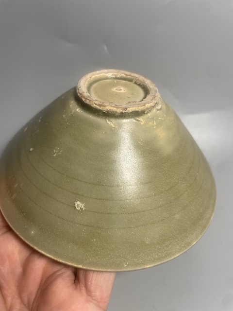 古玩陶瓷耀州窯素盞拍賣,當前價格1200元