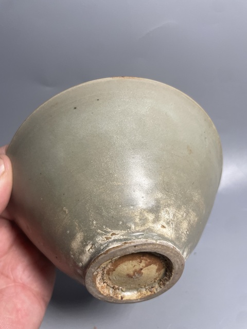 古玩陶瓷耀州窯盞真品鑒賞圖