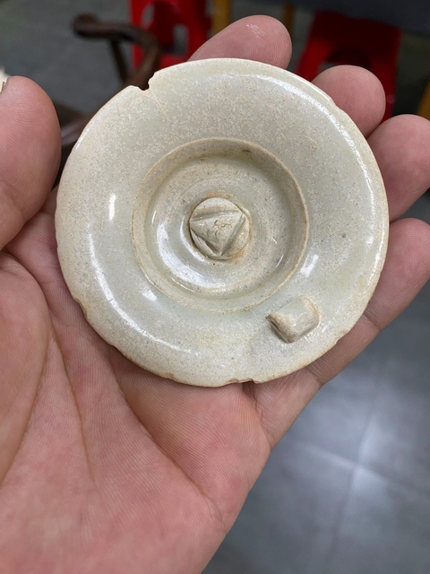 古玩陶瓷青白釉瓜棱執壺真品鑒賞圖