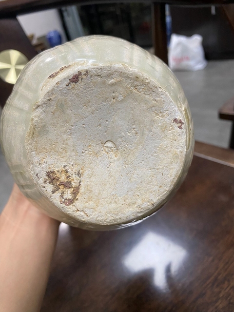 古玩陶瓷青白釉瓜棱執壺真品鑒賞圖