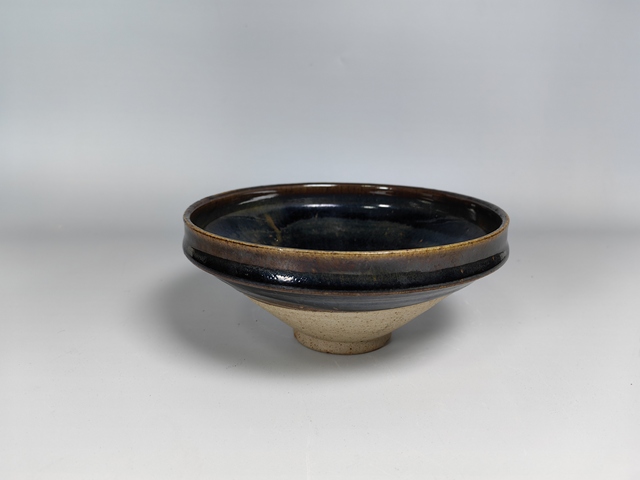 古玩陶瓷宋元耀州窯窯變釉茶入真品鑒賞圖