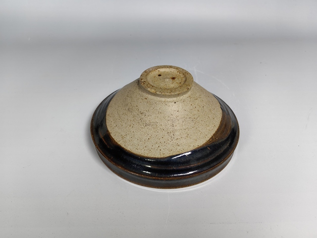 古玩陶瓷宋元耀州窯窯變釉茶入真品鑒賞圖