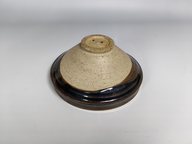 古玩陶瓷宋元耀州窯窯變釉茶入真品鑒賞圖