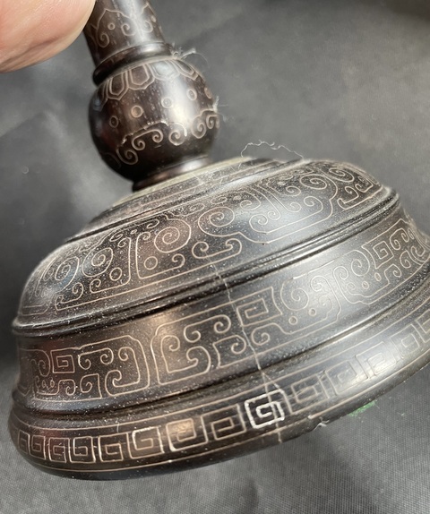 古玩雜項帽架真品鑒賞圖