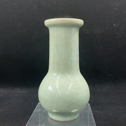 古玩陶瓷青釉箸瓶真品鑒賞圖
