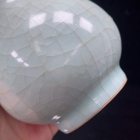 古玩陶瓷青釉箸瓶真品鑒賞圖