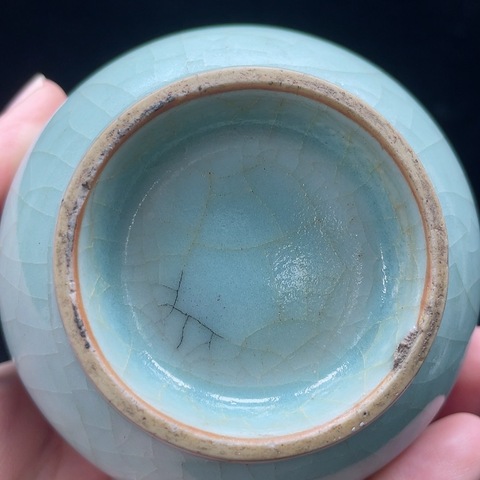 古玩陶瓷青釉箸瓶真品鑒賞圖