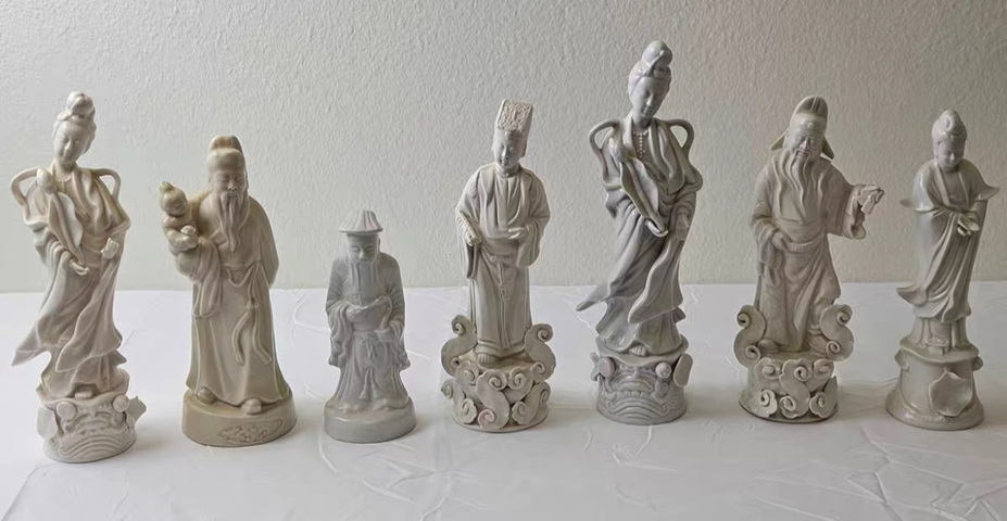 古玩陶瓷人物塑像真品鑒賞圖