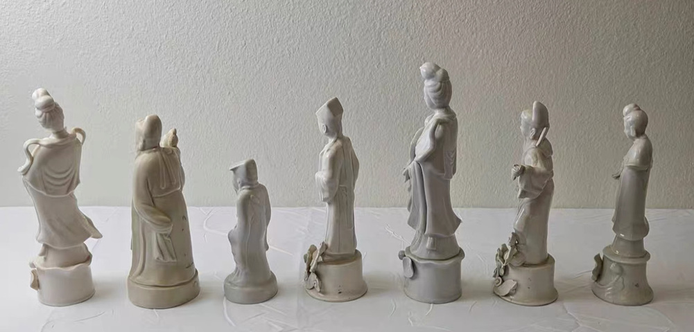 古玩陶瓷人物塑像真品鑒賞圖