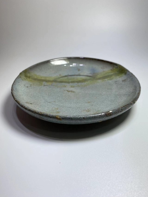 古玩陶瓷鈞窯天藍釉圓口洗真品鑒賞圖