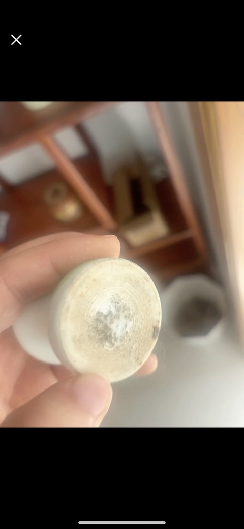 古玩陶瓷二甲傳臚粉彩渣斗真品鑒賞圖